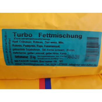 MATADOR - Turbo-Fettmischung - 20kg (mieszanka turbo tłusta)